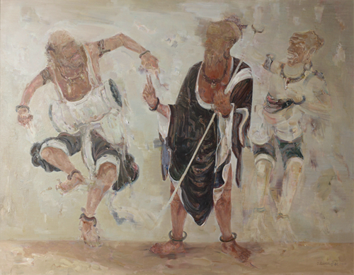朱  敏？油画《心香犹在》？180×140 第三届南通市美术作品大展 193619-621_副本_副本.jpg